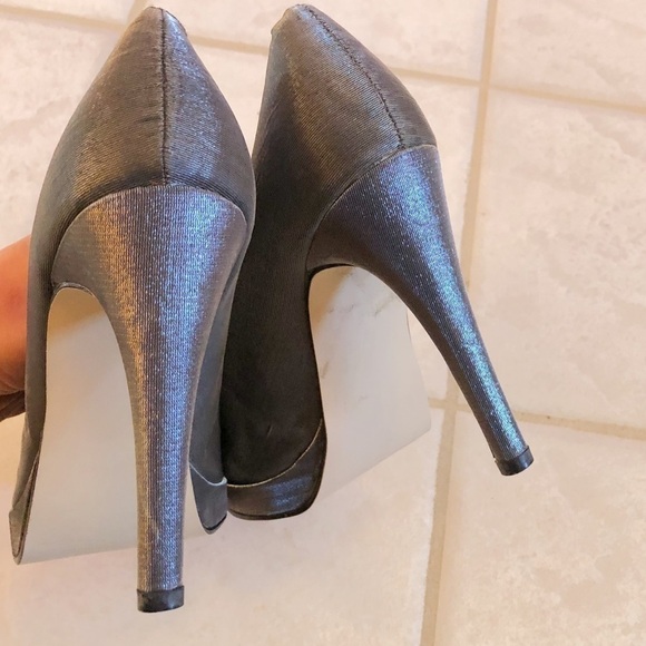 Vintage Anne Michell pointy toe platform heels 8.5 - Picture 12 of 14